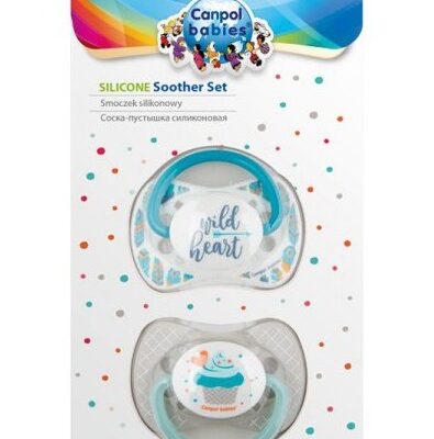 Canpol Babies: Cumlíky 6-18m Wild heart/Cupcake