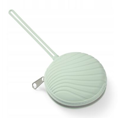 Silikónové puzdro na 2 cumlíky - zelená