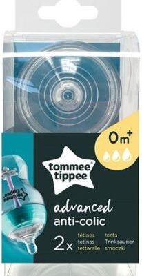 Tommee Tippee Advanced: Silikónový cumlík 0+ (2ks)