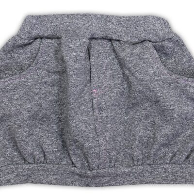 Suknička NICOL SUPERSTAR - melír sivá, vel. 74