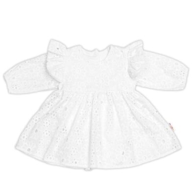 Sukničkobody s volánikom + čelenka, Laura, Madeira, 2D sada, biele, veľ. 62