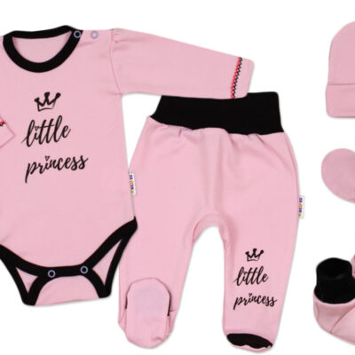Súpravička do pôrodnice Princess - ružový
