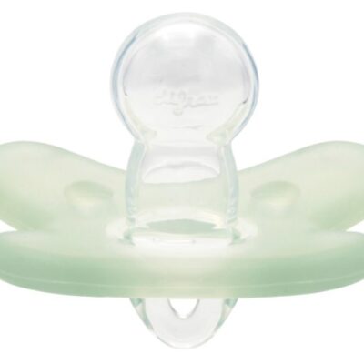 Symetrický silikónový cumlík Canpol Babies, 0-6 m, zelený