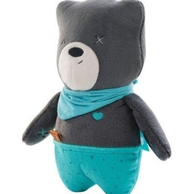 Szumisie: Šumiaci medvedík Matt 24cm (sivý/mätový)