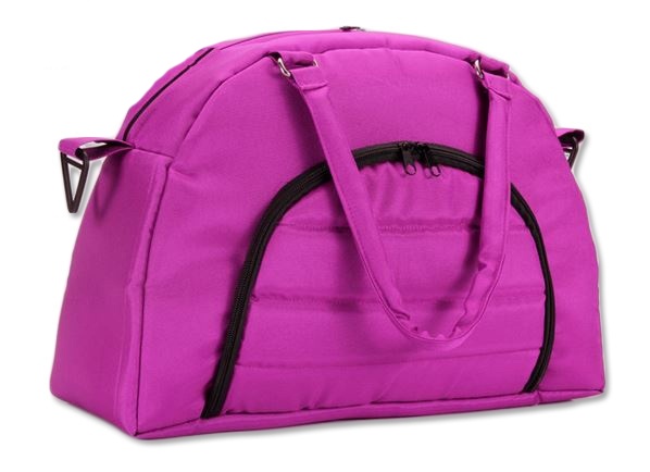 Baby Nellys: Taška na kočík ADELA LUX (amarantová)