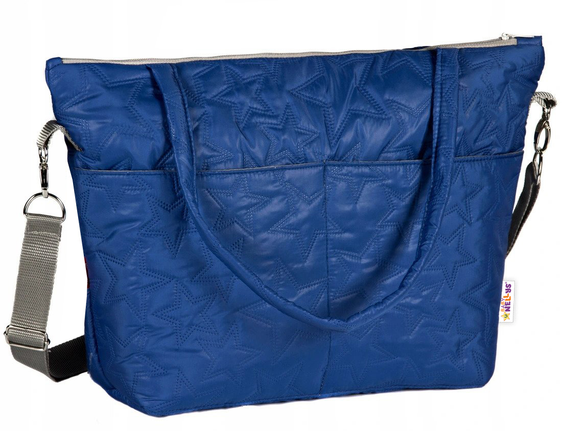 Baby Nellys: Taška na kočík Star (modrá)