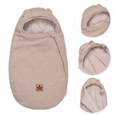 Teplúčky fusak Baránok exclusiv, 85x50cm, Baby Nellys - béžový