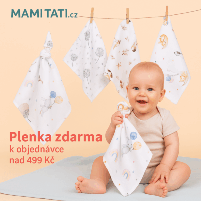 Tetrové plienka Basic 70x80cm -mix motivov, 1ks