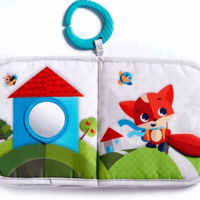 Tiny Love: Knižka s klipom a zrkadlom (Lúka)