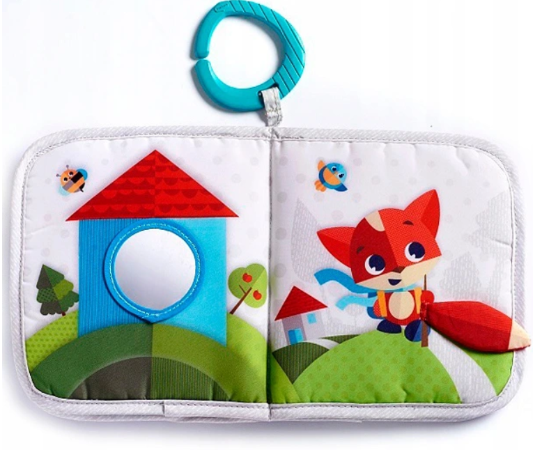 Tiny Love: Knižka s klipom a zrkadlom (Lúka)