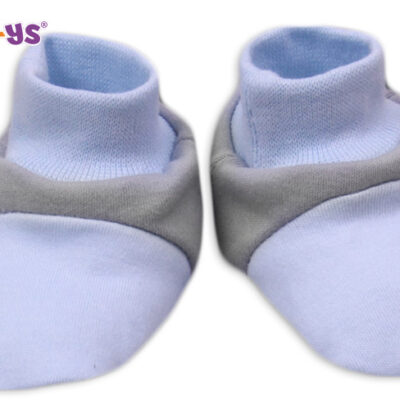 Baby Nellys: Topánočky/ponožky Balónik (modrý)