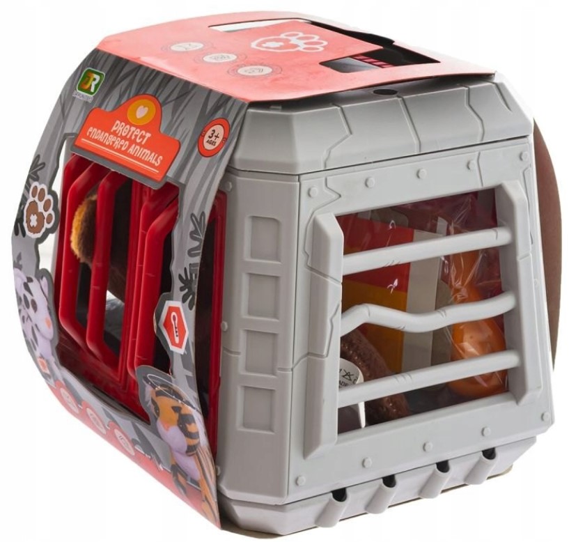 Tulimi: Klietka so zvieratkom Medvedík (sivá)