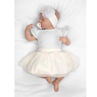 Tutu suknička NICOL PRIATELIA - BIO bavlna - smotanová, vel. 98