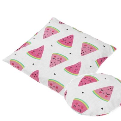 Veľký a malý nahrievací vankúšik termofor s čerešňovými kôstkami - Melóniky