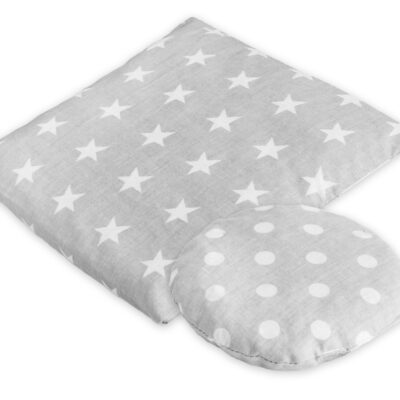 Veľký a malý nahrievací vankúšik termofor s čerešňovými kôstkami - Stars, bubble