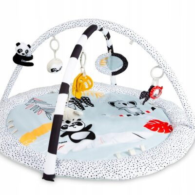 Vzdelávacia hracia deka Canpol Babies so zrkadielkom, Babies BOO Panda