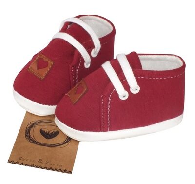 Z&Z Jarné dojčenske topánočky, capáčky - bordo