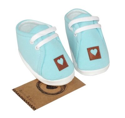 Z&Z Jarné dojčenske topánočky, capáčky - tyrkysové