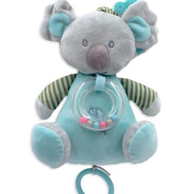 Závesná plyšová hračka Koala 18cm (sivá/mätová)