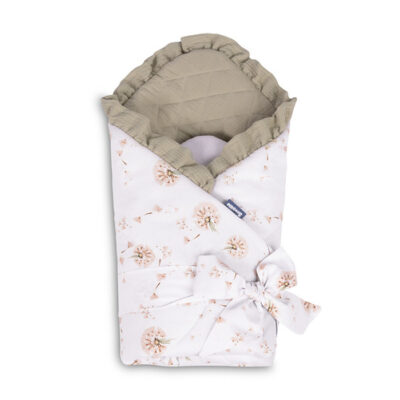 Zavinovačka pre bábätko, mušelín, bavlna, Púpava béžová