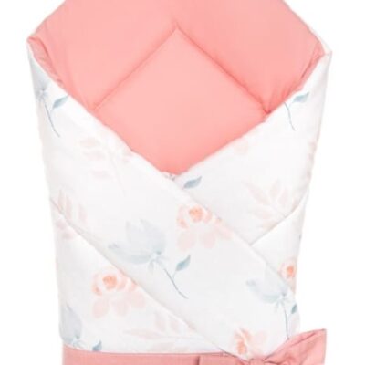 Zavinovačka pre bábätko Zvonček, 70x70 cm, púdrová