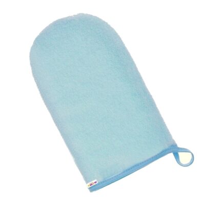 Žinka froté, umývačka na umývanie bábätka - sv. modrá